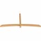 Ekena Millwork Bellingham Timber Gable Bracket, Western Red Cedar, 96"W x 44"H x 3 1/2"D x 3 1/2"F, 11/12 Pitch GBW096X44X0404BEL00SWR - alternate 2